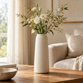 qorxdy Dune Ribbed Ceramic Vase — scene view