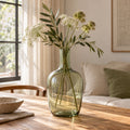 qorxdy Sage Glass Bottle Vase — scene view