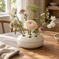 qorxdy Meadow Ceramic Flower Arranger — scene view
